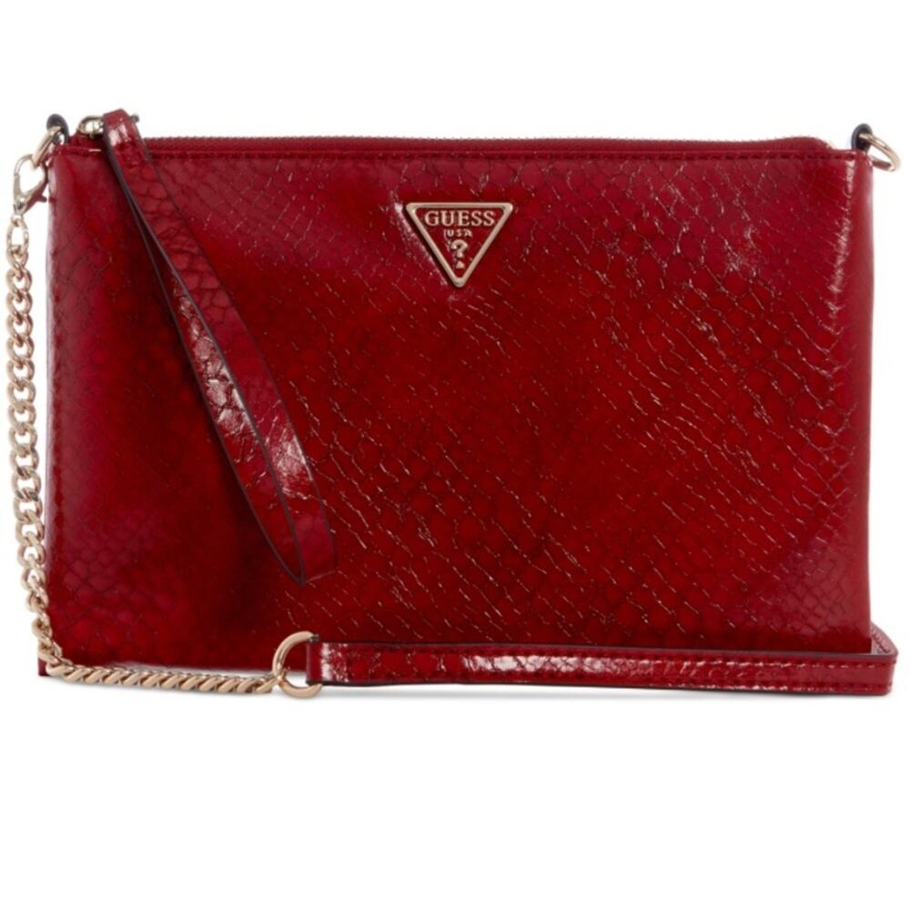 NWT MSRP$78 GUESS
Moon Light Small Python Wristlet Clutch Crossbody